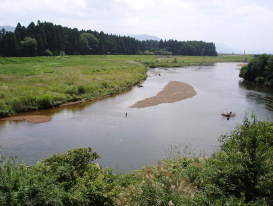 長瀬川_Nagase River［猪苗代湖！ぐるっと一周・浜紹介］