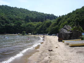 小石ヶ浜_Koishiga Beach［猪苗代湖！ぐるっと一周・浜紹介］